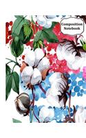 Composition Notebook: Artistic Cover Composition Notebook For Mom, 8 x 10, 120 Wide Rule Lined Pages For Homework, Note Taking, Writing or Journaling