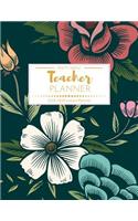 Teacher Planner Pretty Simple 2019-2020: Weekly and Monthly Teacher Planner Academic Year Lesson Plan and Record Book (July 2019 through June 2020)