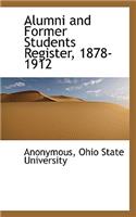 Alumni and Former Students Register, 1878-1912