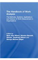 The Handbook of Work Analysis