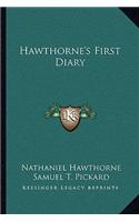 Hawthorne's First Diary