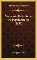 Sommario Della Storia De' Popoli Antichi (1856)