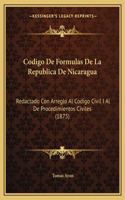 Codigo de Formulas de La Republica de Nicaragua