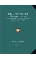 Die Grunberger Handschrift