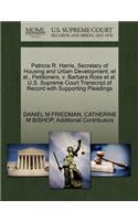 Patricia R. Harris, Secretary of Housing and Urban Development, et al., Petitioners, V. Barbara Ross et al. U.S. Supreme Court Transcript of Record with Supporting Pleadings