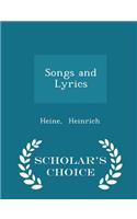 Songs and Lyrics - Scholar's Choice Edition