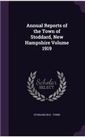 Annual Reports of the Town of Stoddard, New Hampshire Volume 1919