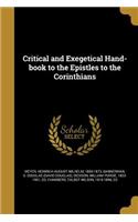 Critical and Exegetical Hand-book to the Epistles to the Corinthians