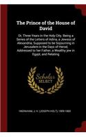 The Prince of the House of David: Or, Three Years in the Holy City. Being a Series of the Letters of Adina, a Jewess of Alexandria, Supposed to Be Sojourning in Jerusalem in the Days