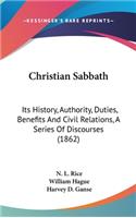 Christian Sabbath