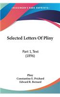 Selected Letters Of Pliny