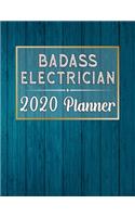 Badass Electrician 2020 Planner