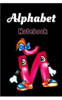 Alphabet Letter N: School Notebook Gift For Kids Gift: Lined Notebook / Journal Gift, 120 Pages, 6x9, Soft Cover, Matte Finish