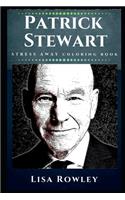 Patrick Stewart Stress Away Coloring Book