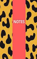 Cheetah Print Notebook