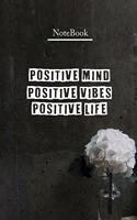 The Most Beautiful Journal Positive Mind/Positive Vibes/Positive Life