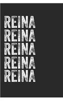 Name REINA Journal Customized Gift For REINA A beautiful personalized