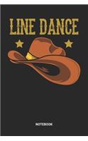 Notebook: Dotted Lined Line Dance Boots Themed Notebook (6x9 inches) ideal as a riverdance or square dance Journal. Perfect as a Line Dancing Book for every L