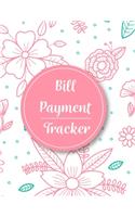 Bill Payment Tracker: Bill Payment Organizer, Bill Payment Checklist. Month Bill Organizer Tracker Keeper Budgeting Financial Planning Journal Notebook, Flower, Gold(2 Bill Payment Checklist)