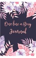 One Line A Day Journal
