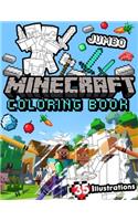 Minecraft Coloring Book: Amazing Coloring Book With Jumbo Images