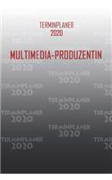 Terminplaner 2020 Multimedia-Produzentin: Organisator für Beruf und Studium Multimedia-Produzentin. Terminkalender, Taschenkalender, Wochenplaner, Jahresplaner, Kalender 2019 - 2020 zum Plan