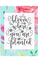 Bloom Where You Are Planted