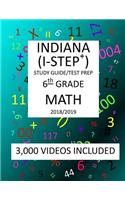 6th Grade INDIANA I-STEP+ 2019 MATH, Test Prep