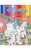 Disney Animals Adult Coloring Book: Exclusive Antistress Coloring Book for Adults