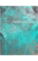 Handbook: Handbook: Unlined, Unruled Journal Book with Blank Pages & Sketch Book (8.5 x 11)