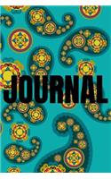 Paisley Background Lined Writing Journal Vol. 24