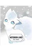 Alolan Vulpix Notebook: Lined Notebook / Journal / Diary