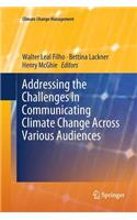 Addressing the Challenges in Communicating Climate Change Across Various Audiences