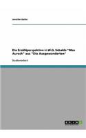 Erzählperspektive in W.G. Sebalds 