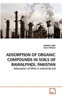 Adsorption of Organic Compounds in Soils of Rawalpindi, Pakistan