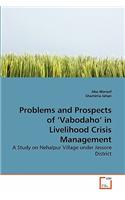 Problems and Prospects of 'Vabodaho' in Livelihood Crisis Management: (English)