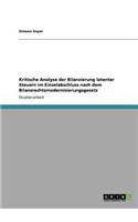 Kritische Analyse der Bilanzierung latenter Steuern im Einzelabschluss nach dem Bilanzrechtsmodernisierungsgesetz: (German)