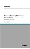 Besondere Belastungsfaktoren von Sportlehrkräften