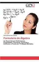 Formulario de Algebra