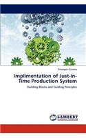 Implimentation of Just-In-Time Production System