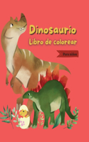 Libro para colorear dinosaurios