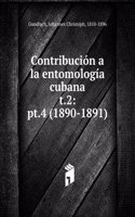 CONTRIBUCI  N A LA ENTOMOLOG  A CUBANA