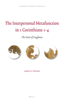 Interpersonal Metafunction in 1 Corinthians 1-4