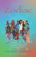Shades of Zodiac adult coloring book