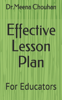Effective Lesson Plan