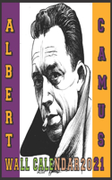 Albert Camus Wall Calendar 2021