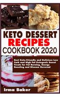 Keto Dessert Recipes Cookbook 2020