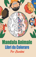 Mandala Animale libro da colorare per bambini