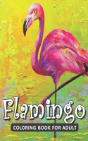 Flamingo Coloring Book For Adults