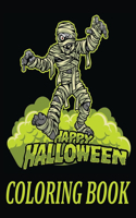 Happy Halloween Coloring Book